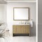 James Martin Vanities Hudson 48in Single Vanity, Light Natural Oak w/ 3 CM Ethereal Noctis Top 435-V48-LNO-3ENC - alternate 4